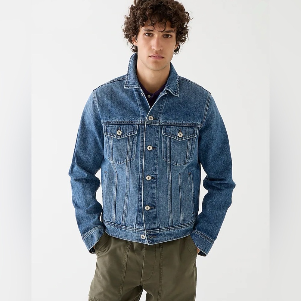 J Crew Denim Jacket NWOT 100% Cotton XS